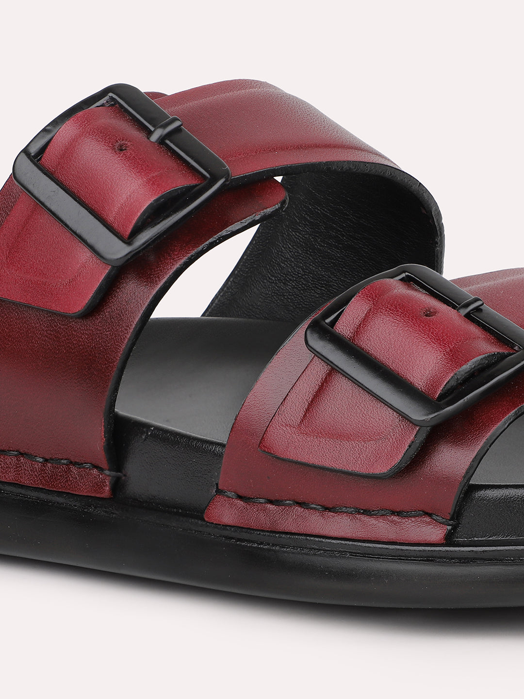 Atesber Cherry Casual Sandal With Buckle For Men