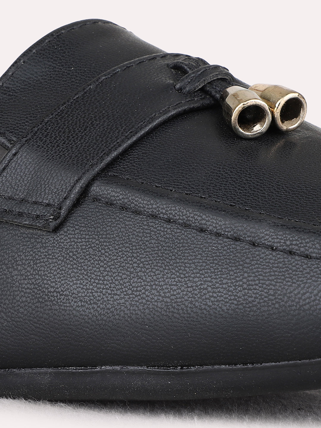 Womens Black Casual Solid Pointed Flat Ballerinas