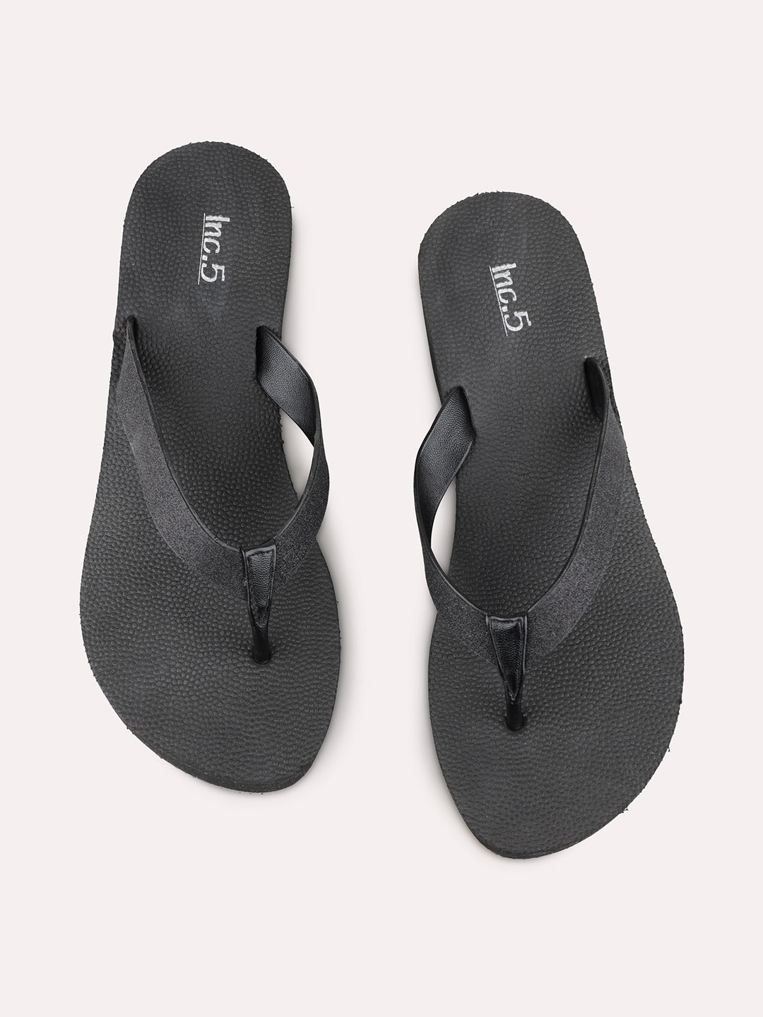 Women Black Party Wear  Round Toe Wedge Heel Sandals