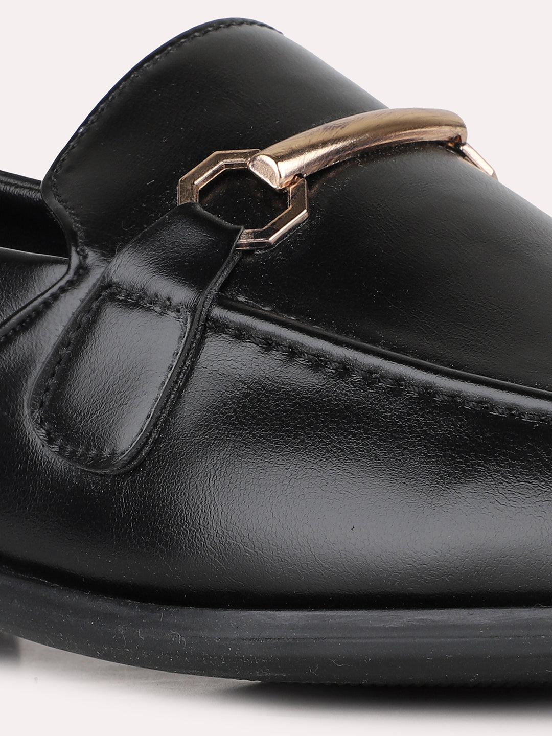 Women Black Casual Solid Pattern Pointed Toe Moccasin Shoes