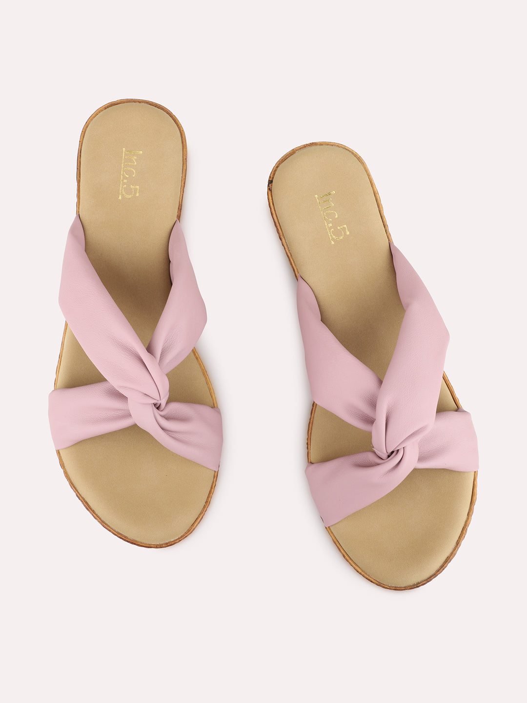 Womens Purple Casual Solid Pattern Round Toe Wedges