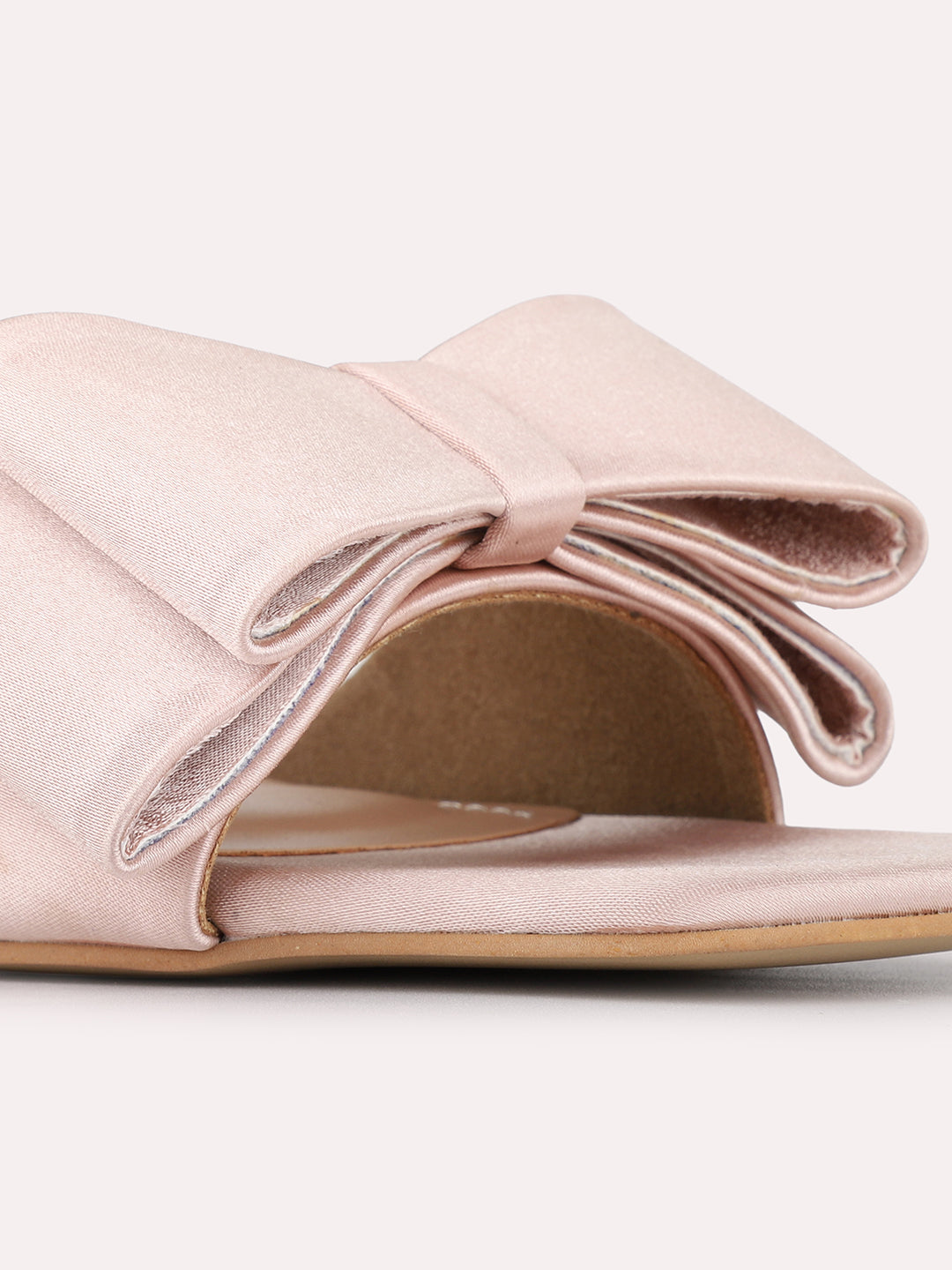 Womens Pink Party Wear Solid Square Toe Kitten Heels