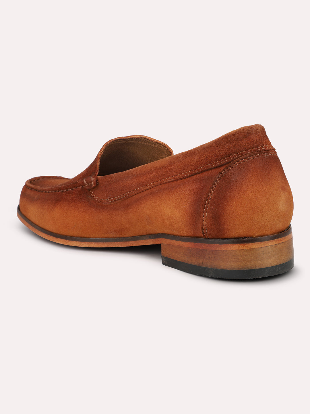 Men Tan Casual Slip-Ons Shoes