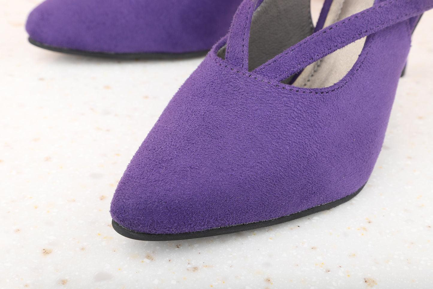 Women Purple Stiletto Pumps