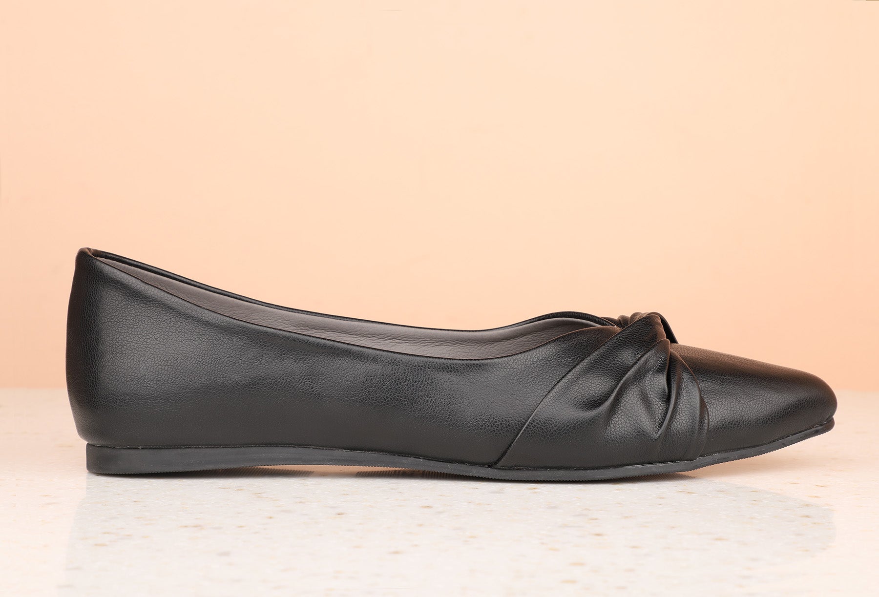 Buy Now Women-Black-Solid-Flats-Ballerinas-800383-BLACK – Inc5 Shoes