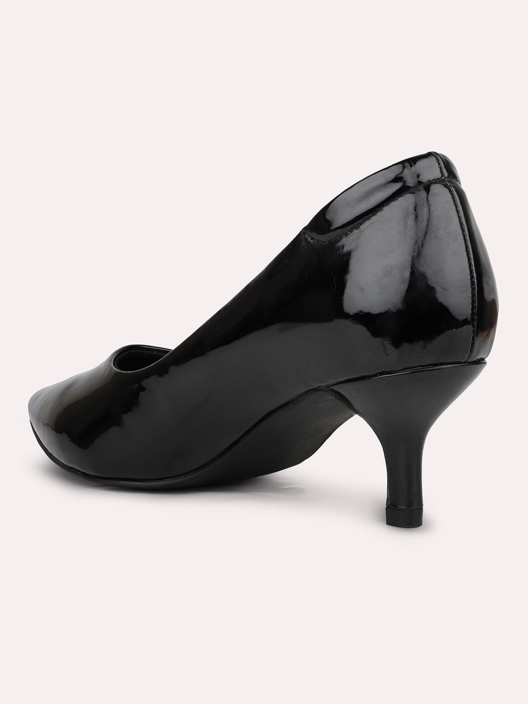 Womens Black Casual Pointed toe Pumps