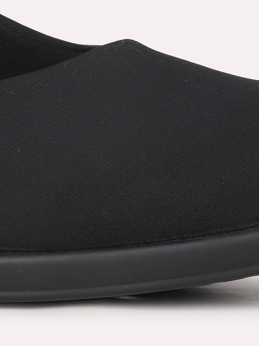Womens Black Party Wear Solid Pointed Wedge Heel Pumps
