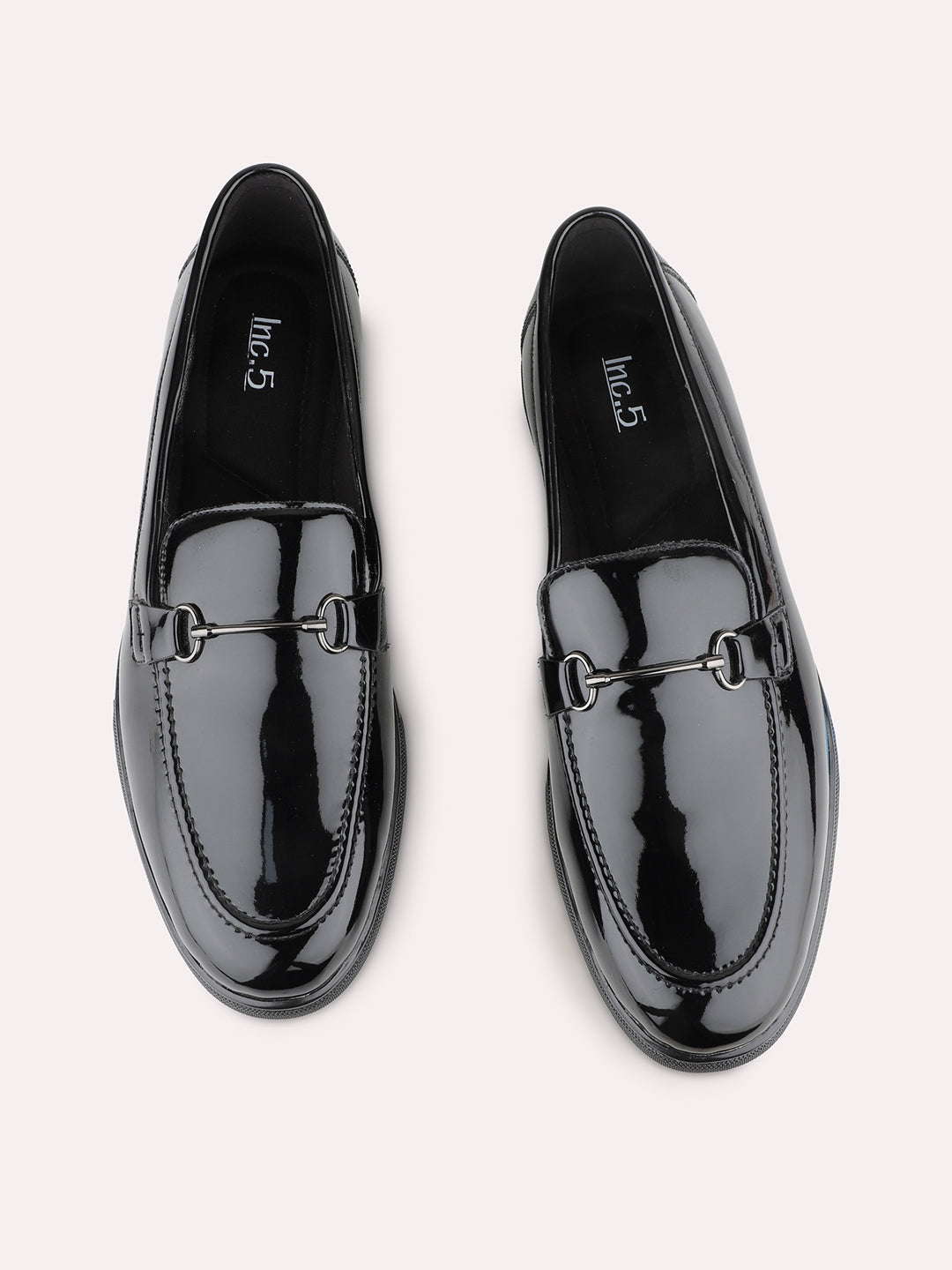 Women Black Casual Solid Pointed Toe Moccasin Shoes