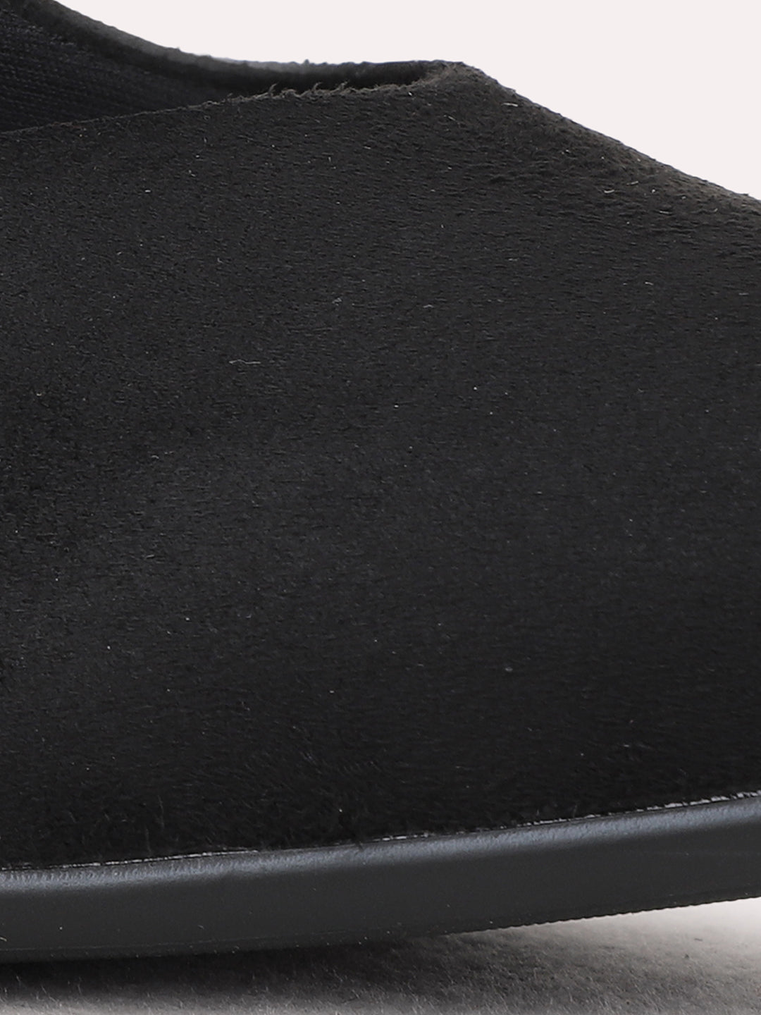 Womens Black Party Wear Solid Pointed Toe Block Heel Pumps