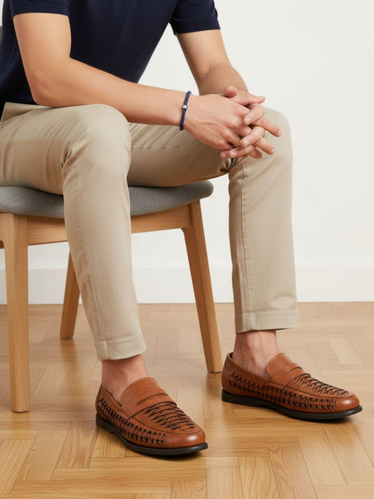 Atesber Tan Casual Slipon For Mens