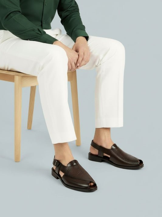 Men'S Brown Formal Sandal