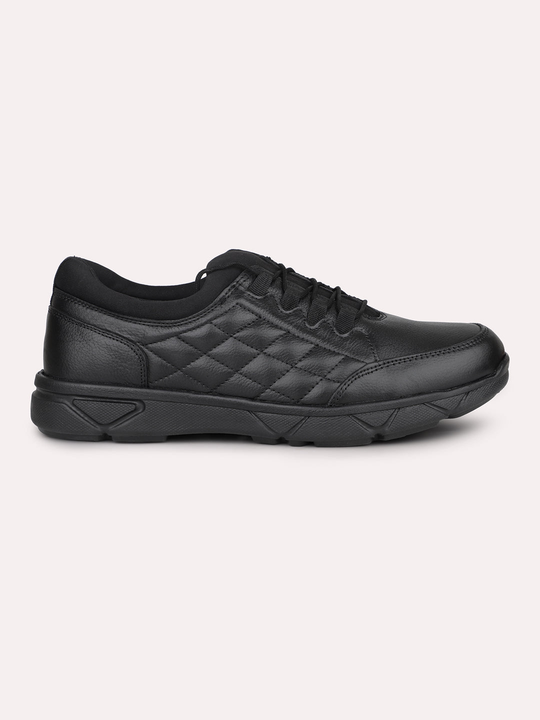 Atesber Black Casual Lace-up Shoes For Mens