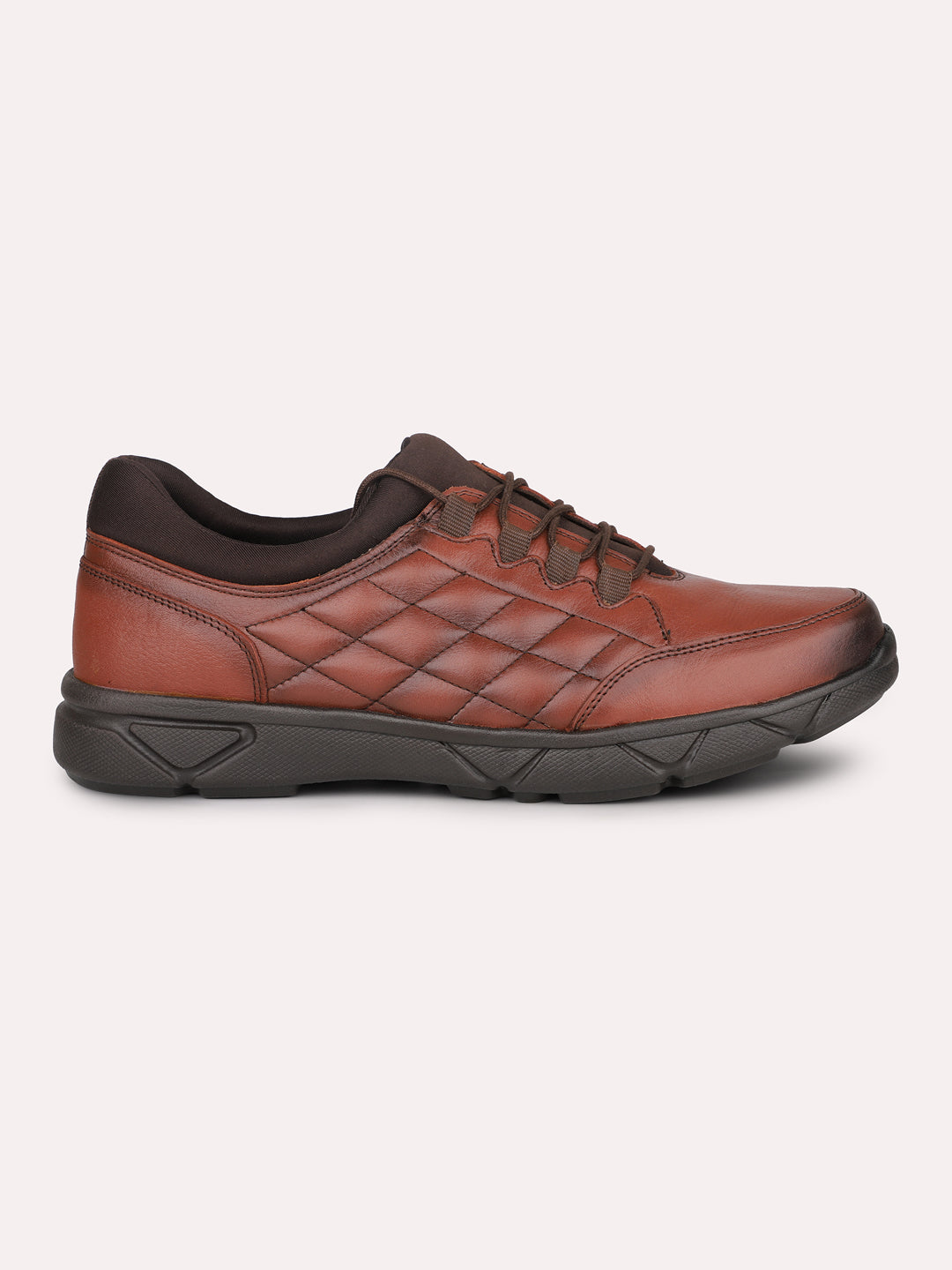 Atesber Tan Casual Lace-up Shoes For Mens