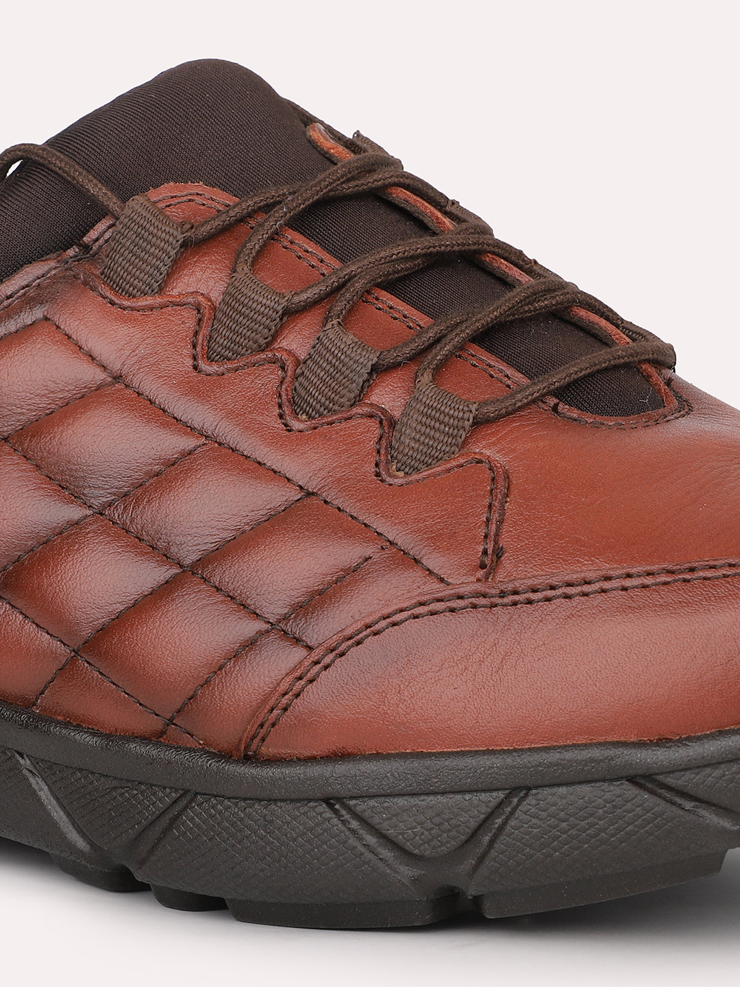 Atesber Tan Casual Lace-up Shoes For Mens