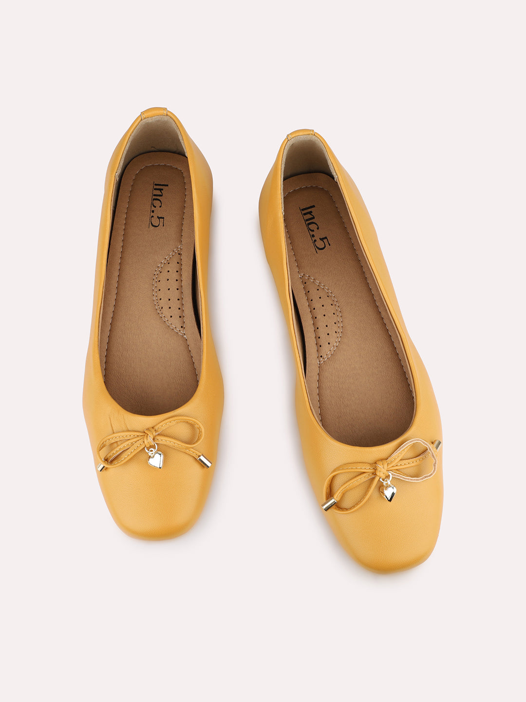 Women Mustard Casual Pointed Toe Flat Sandal