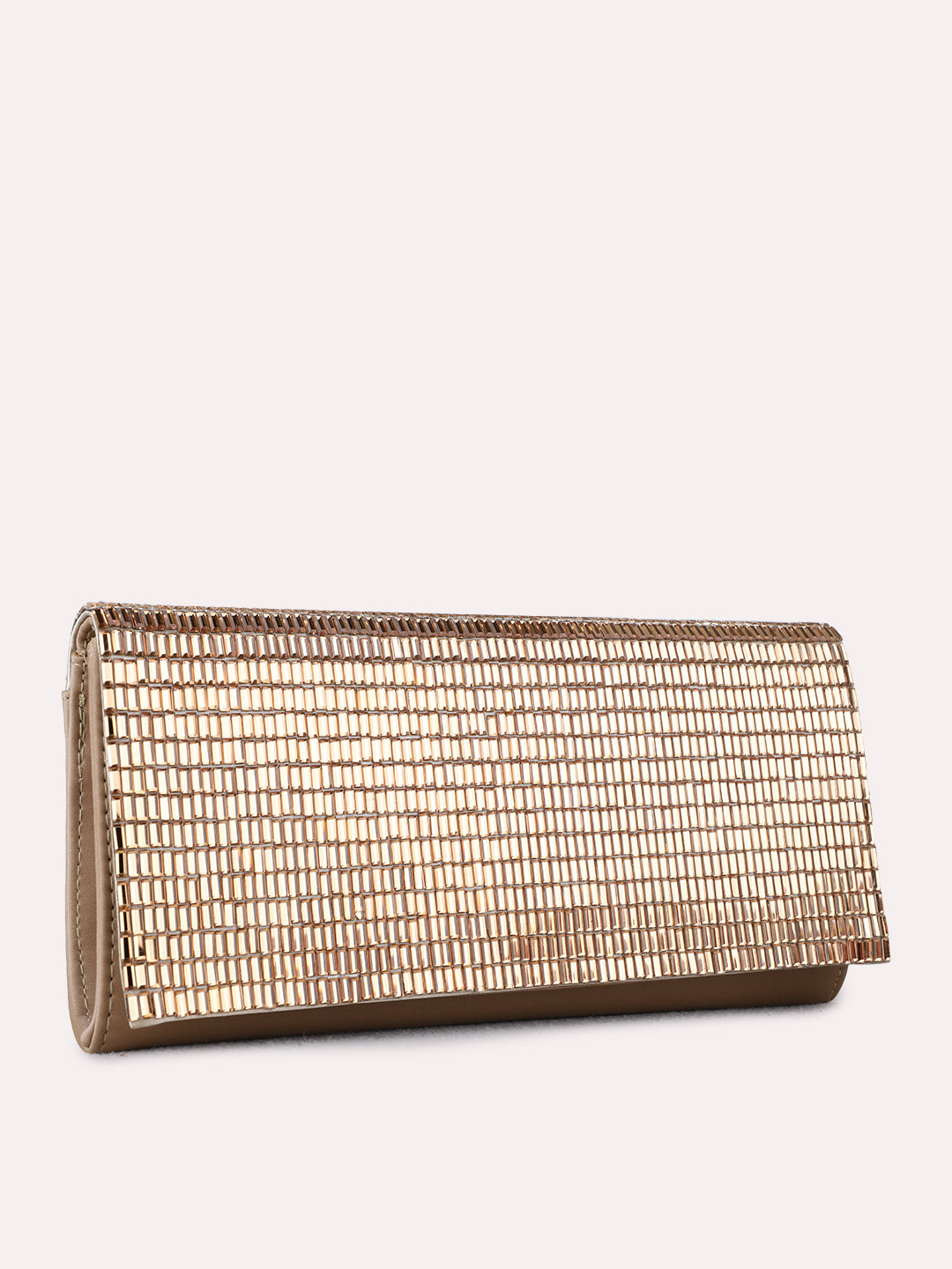 Women Antique Embellished Clutch Bag With Magnet Lock For Party