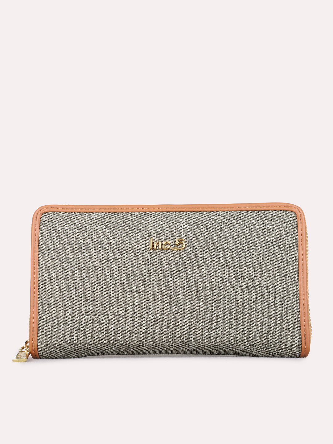 Women Green Textured Bi-Folds Bag With Zip Lock For Casual