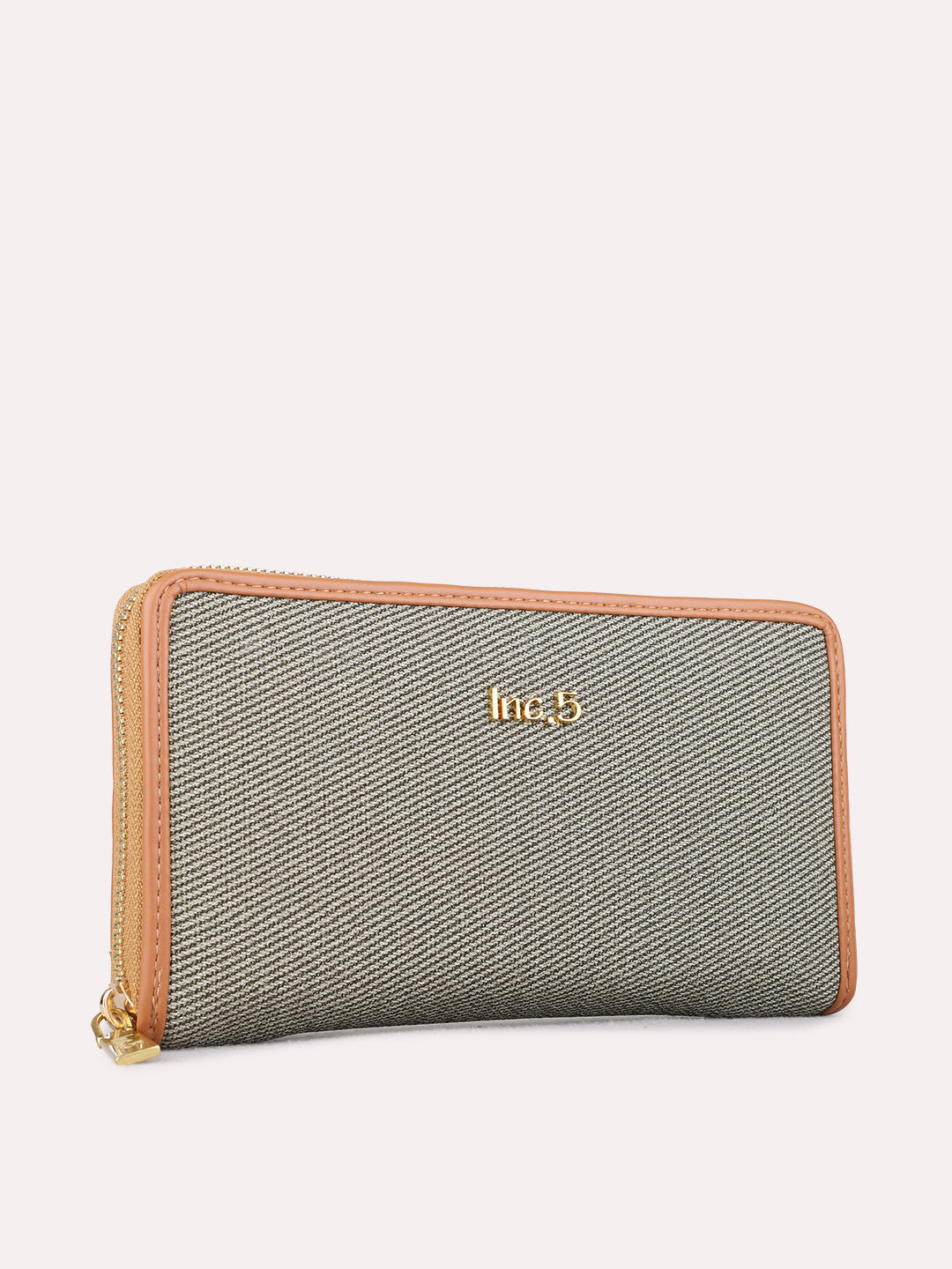 Women Green Textured Bi-Folds Bag With Zip Lock For Casual