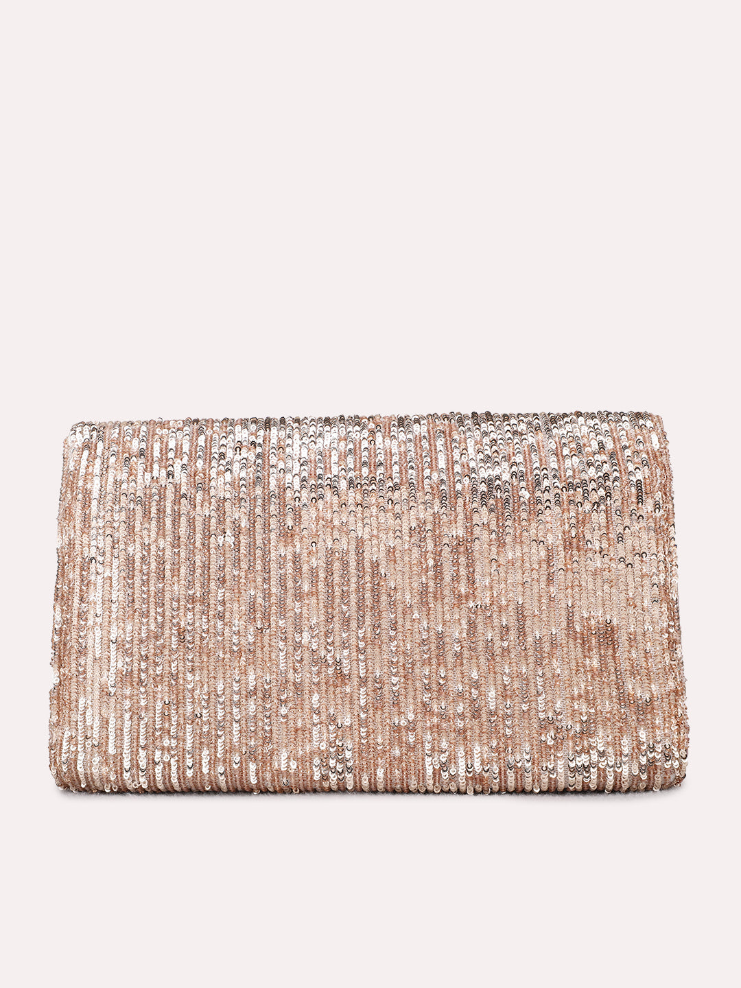 Womens Rose Gold Fashion Bags With Magnet Lock For Party
