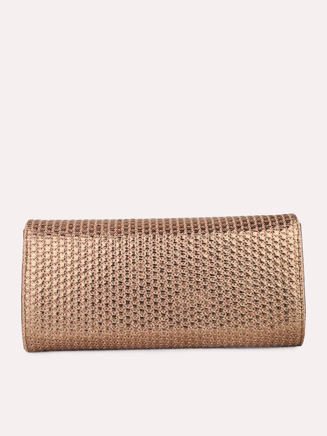 Womens Golden Clutches With Twist Lock For Party Use