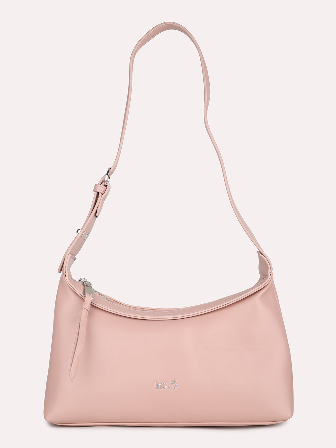 Women Pink Solid Shoulder Bag