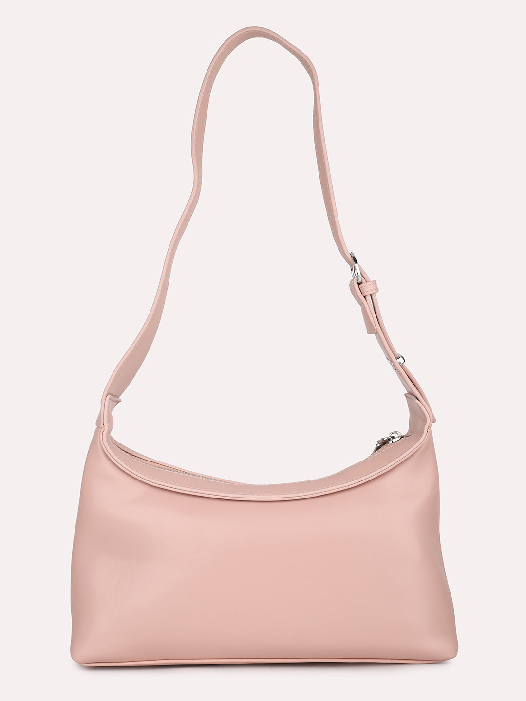 Women Pink Solid Shoulder Bag