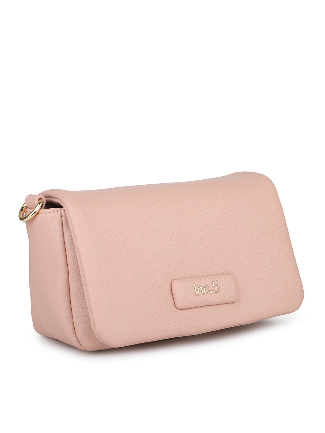 Women Pink Solid Sling Bag