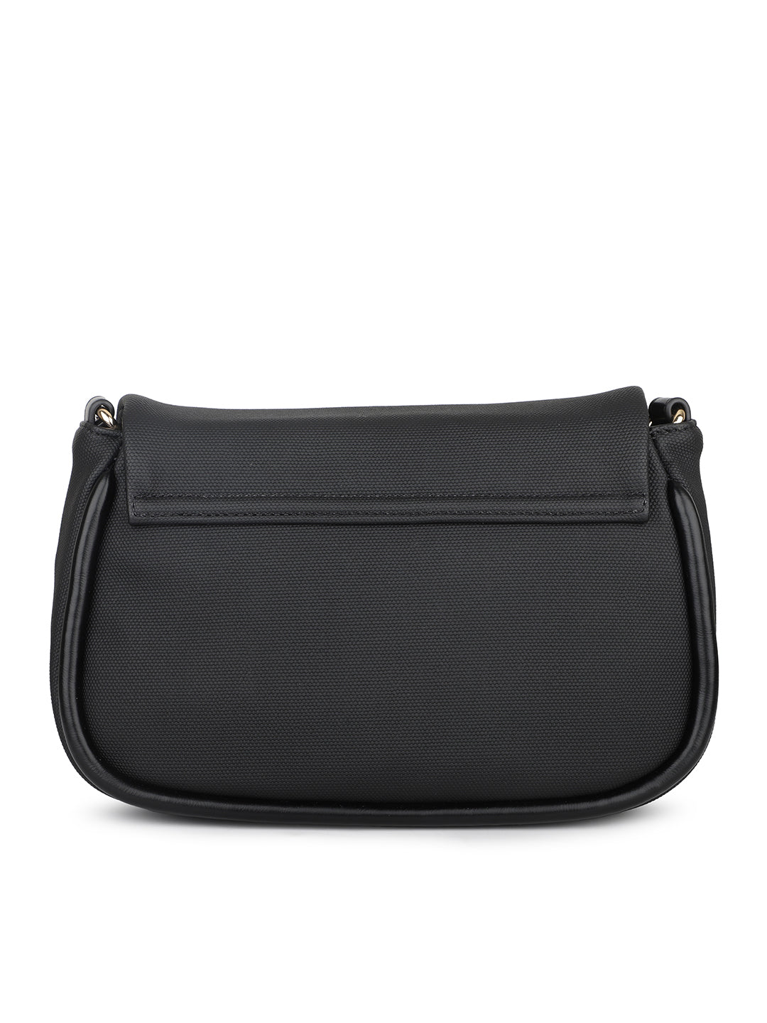 Women Black Solid Shoulder Bag