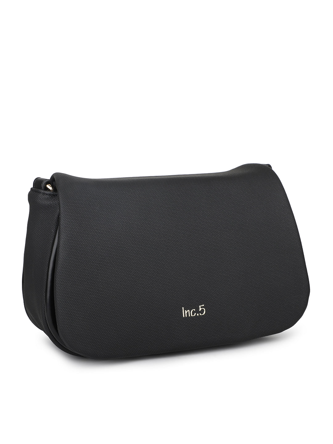 Women Black Solid Shoulder Bag