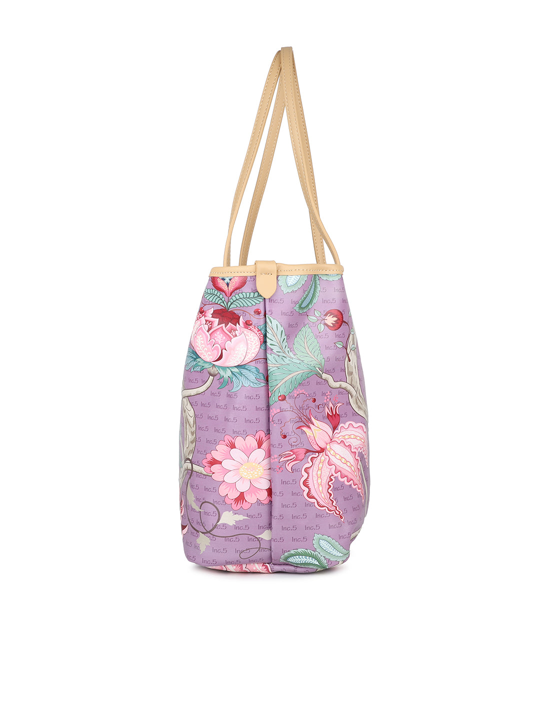 Women Purple Printed Shoulder Bag