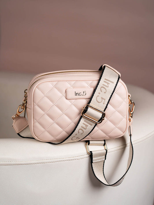 Women's Pink Textured Sling Bag