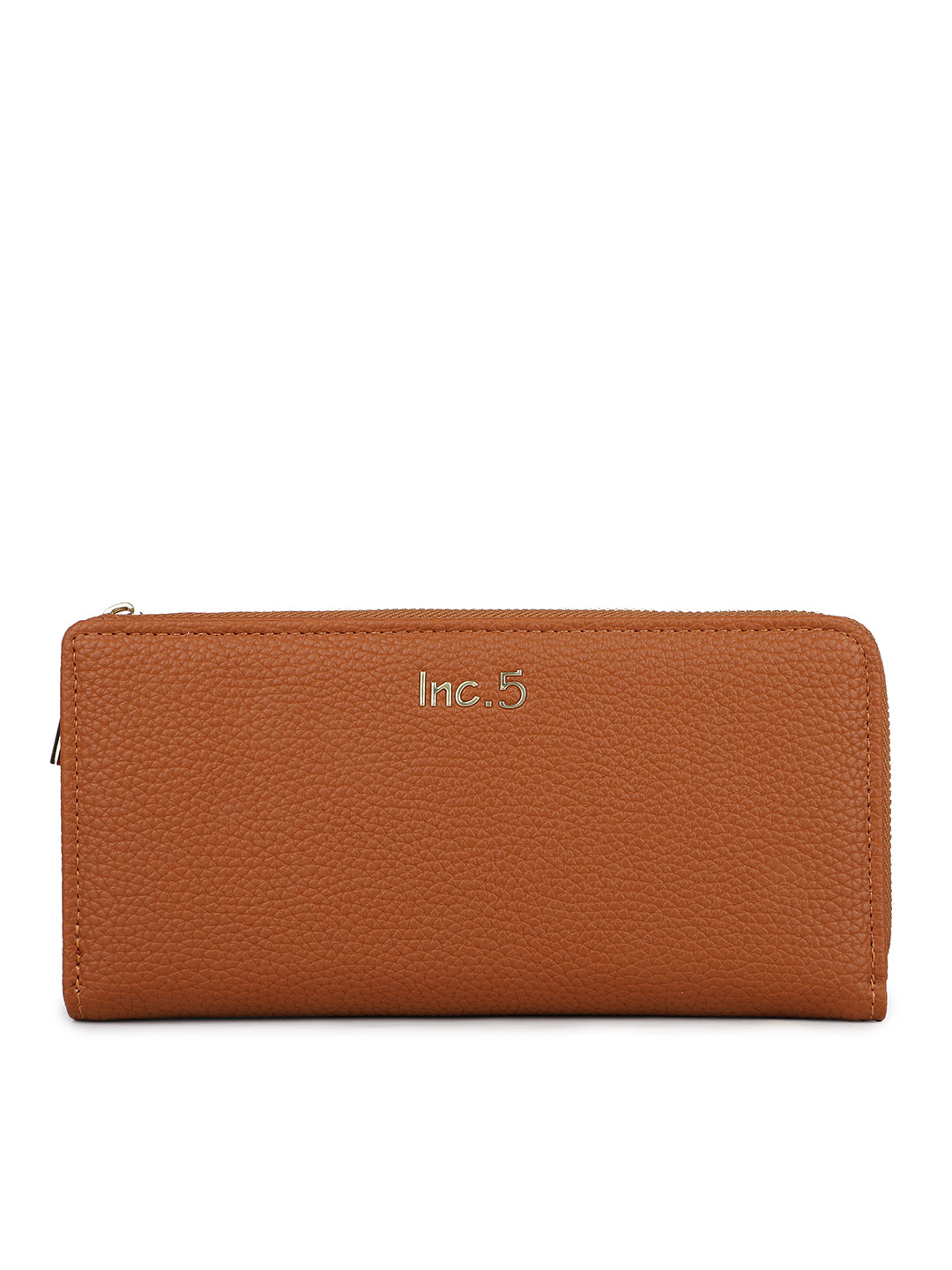 Women's Tan Textured Bifold Wallet