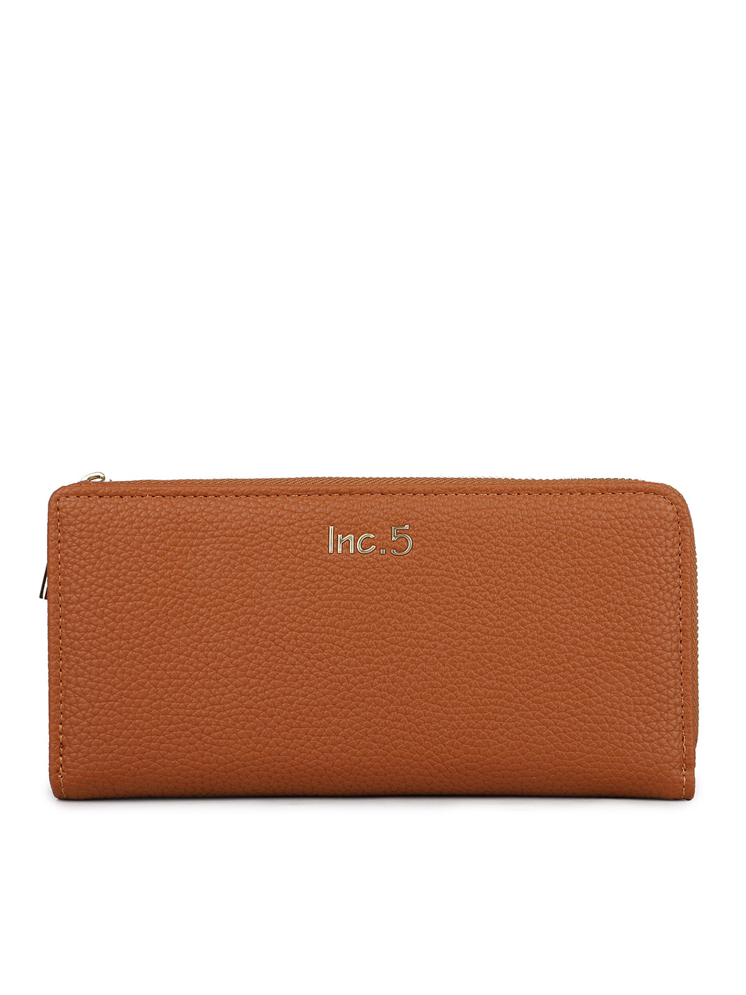 Women's Tan Textured Bifold Wallet