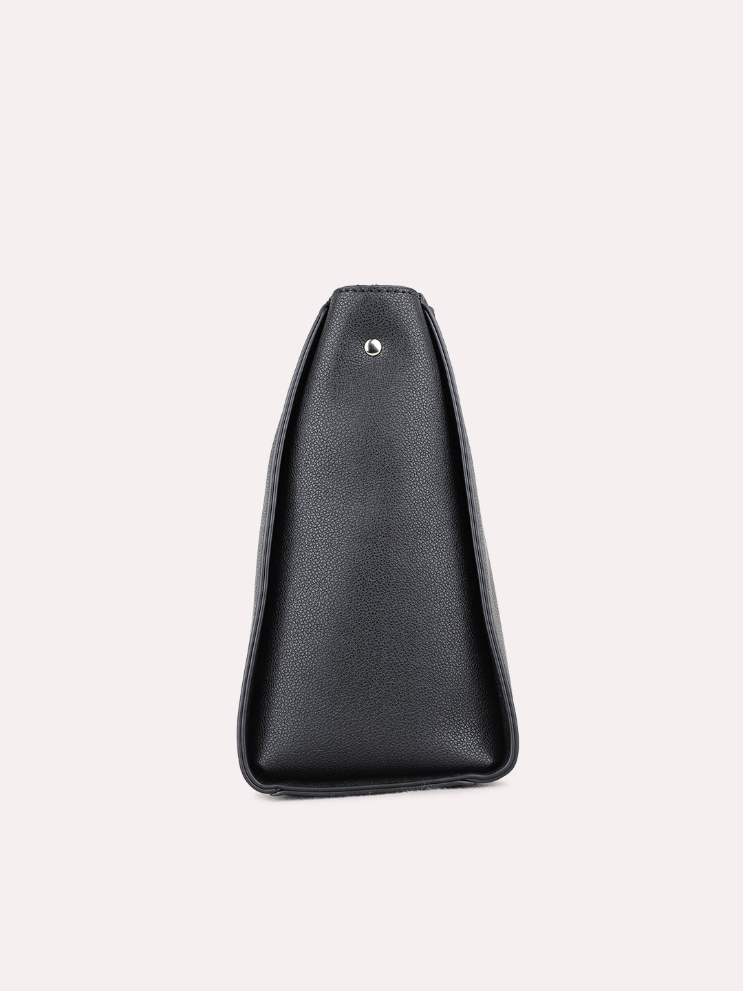 Womens Black Shoulder Bag Zip Lock For Party Use