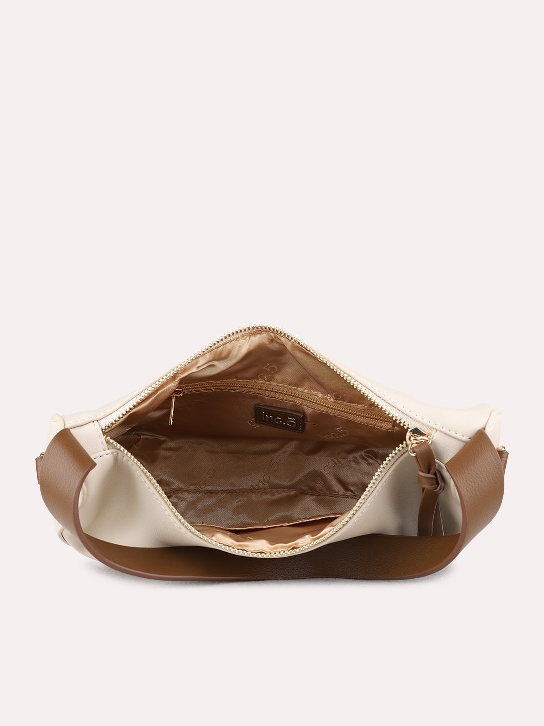 Womens Beige Shoulder Bag For Party