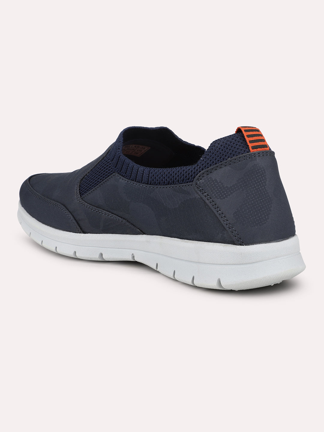 Atesber Blue Casual Slipons For Mens