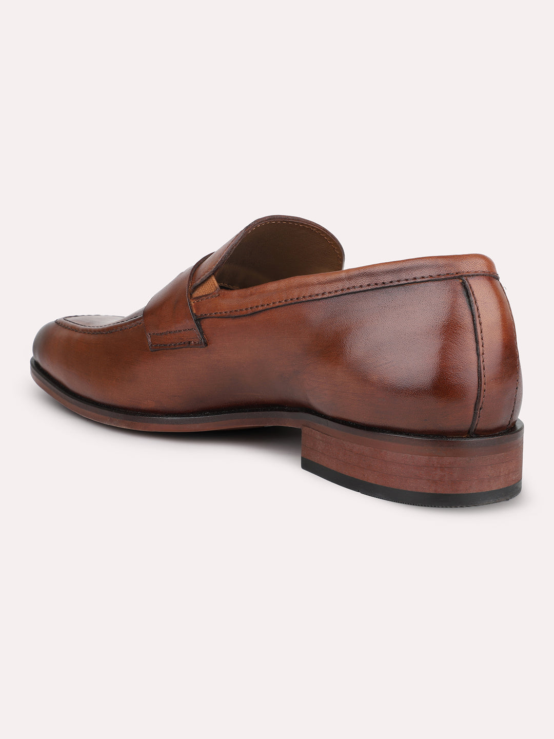 Atesber Tan Formal Slipons For Mens