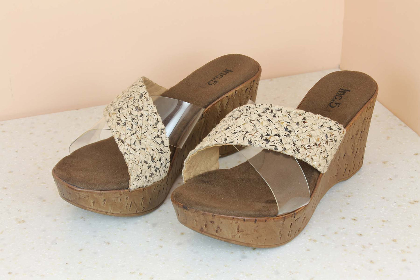 CROSS STRAP PLATFORM-Women'S Mules-Inc5 Shoes