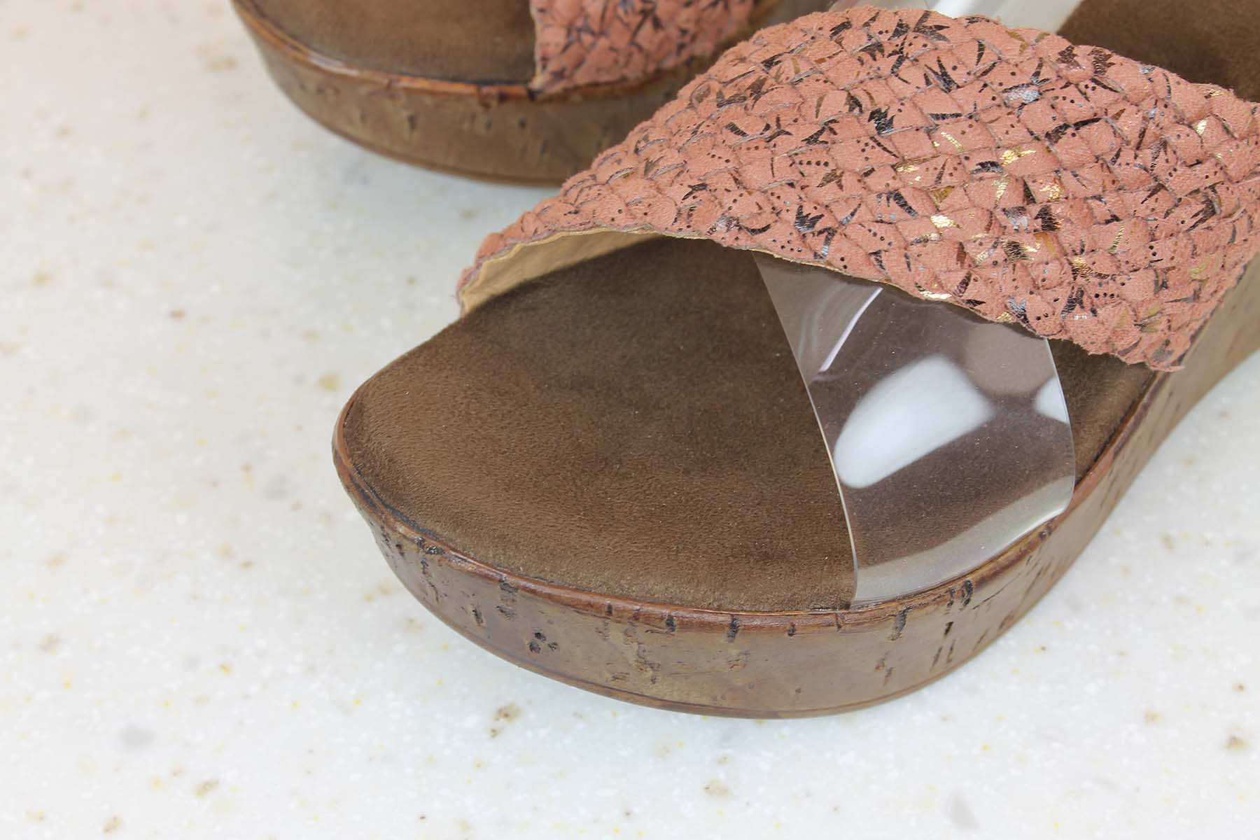 CROSS STRAP PLATFORM-Women'S Mules-Inc5 Shoes