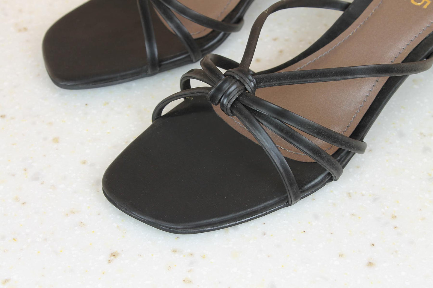 Women Black Solid Block Sandals