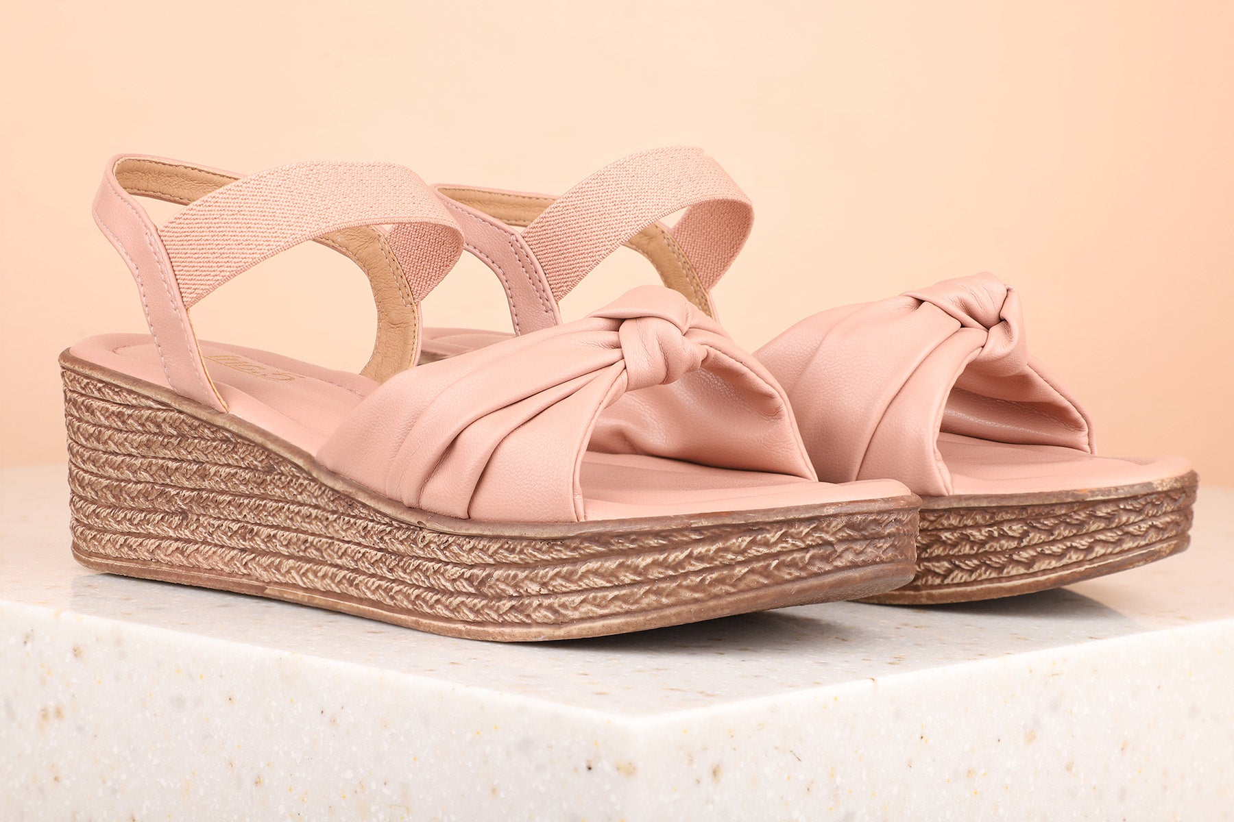 Girls Peach Fancy Sandal KD7490 – Stylo