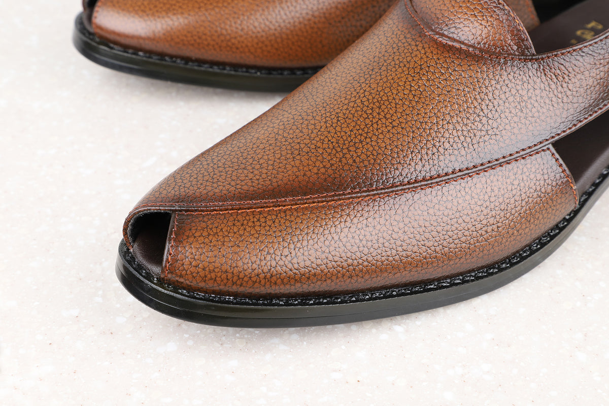 Privo Formal Sandal-Tan For Men