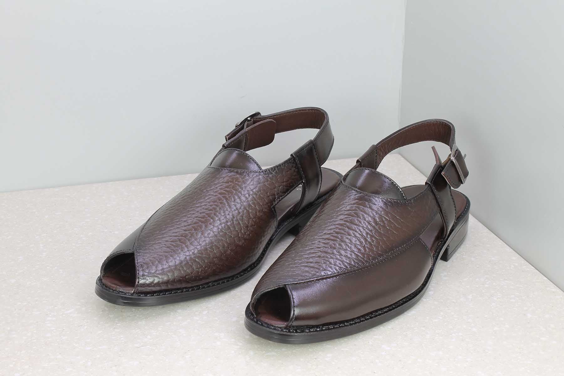 Buy Burwood Men's Brown Leather Formal Sandals-8 UK/India (42 EU)(BW 14)  Online at Lowest Price Ever in India | Check Reviews & Ratings - Shop The  World