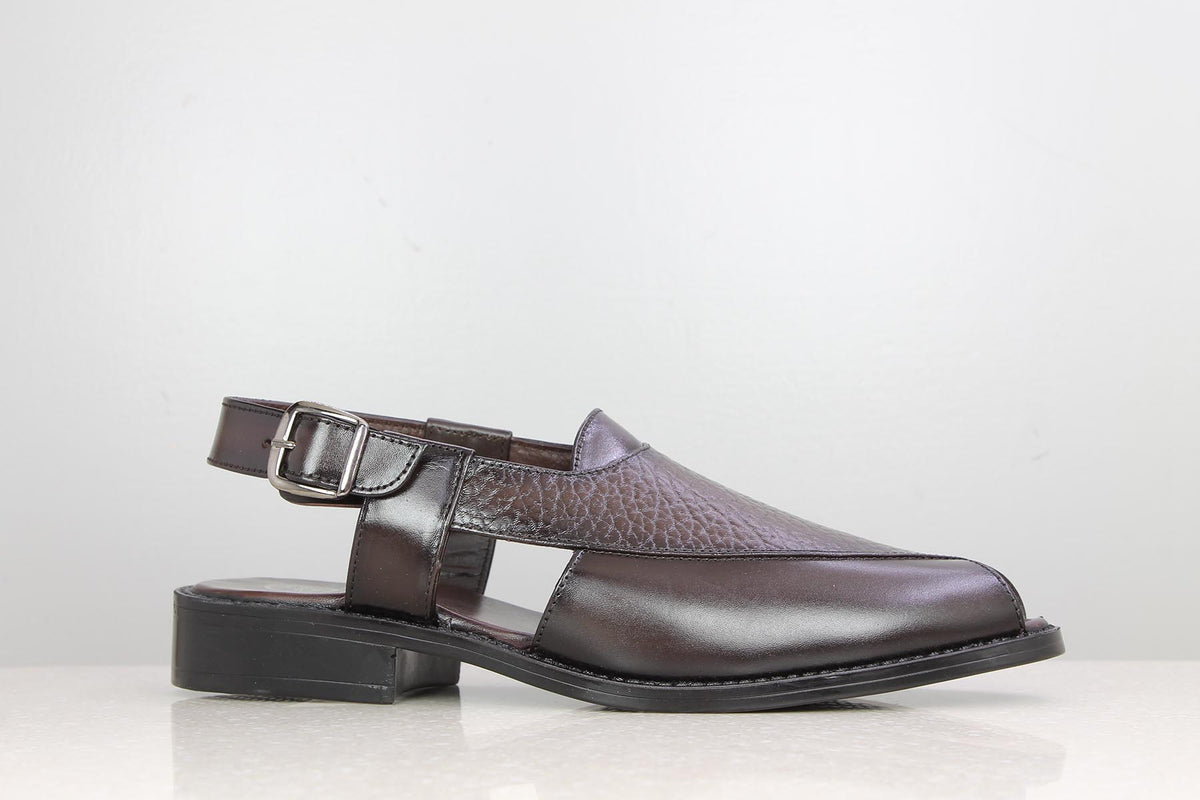 MEN'S BROWN FORMAL SANDAL-Men's Sandal-Inc5 Shoes