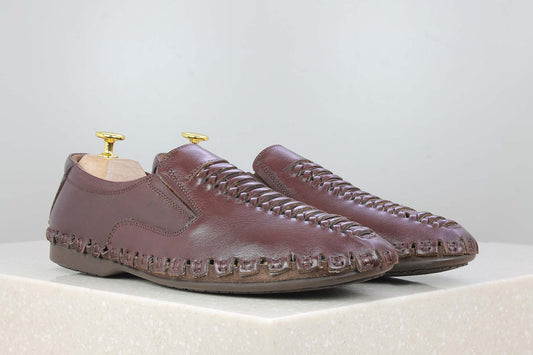 CASUAL SHOES-BORDO-Men's Casual Slipons-Inc5 Shoes