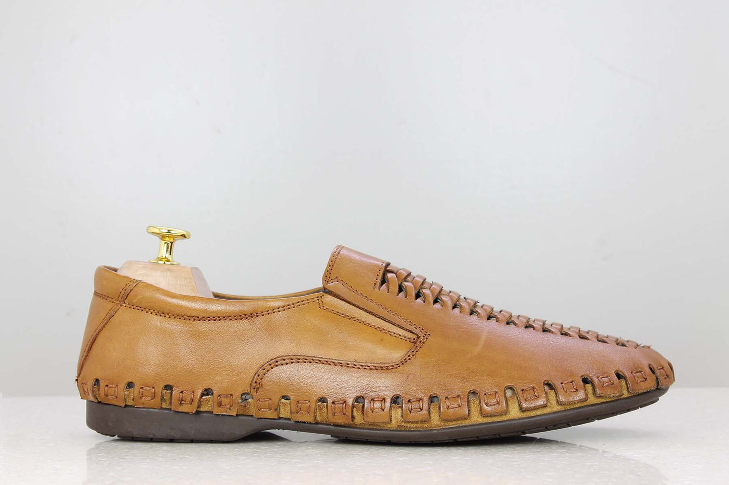 CASUAL SHOES-TAN-Men's Casual Slipons-Inc5 Shoes