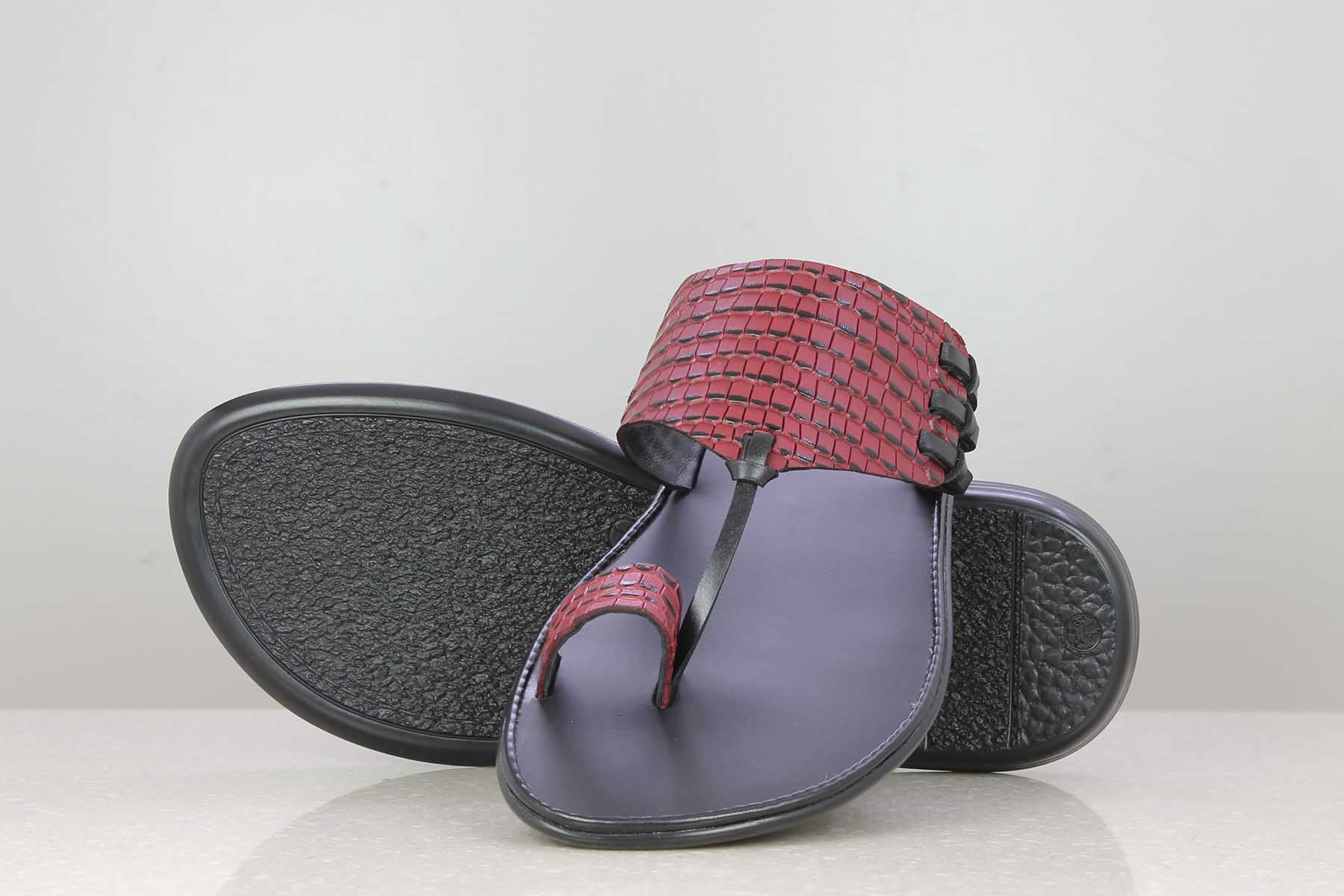CASUAL SLIPPER - CHERRY-Men's Slippers-Inc5 Shoes