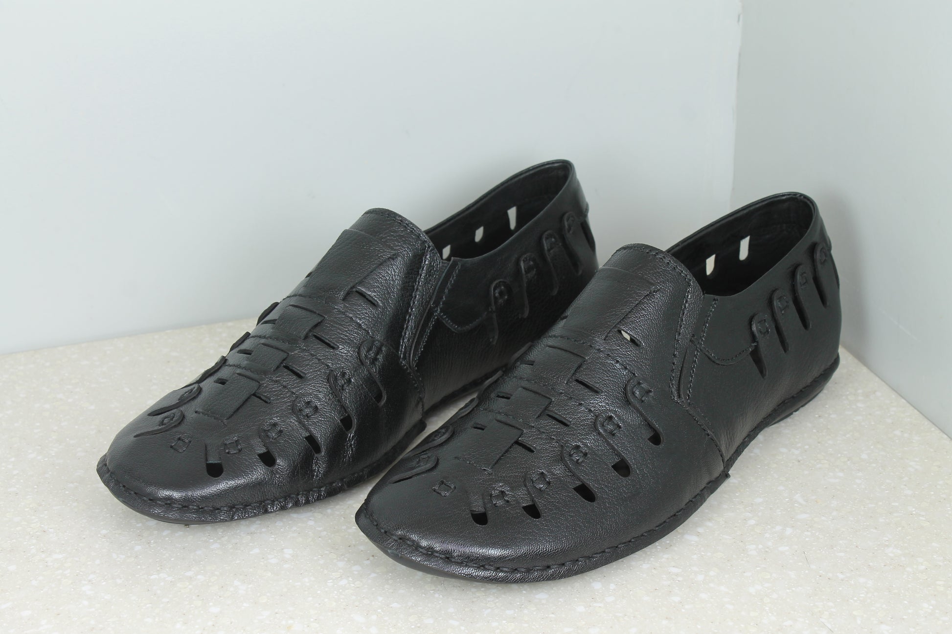 TRI-BAND SANDAL-BLACK-Men's Sandal-Inc5 Shoes