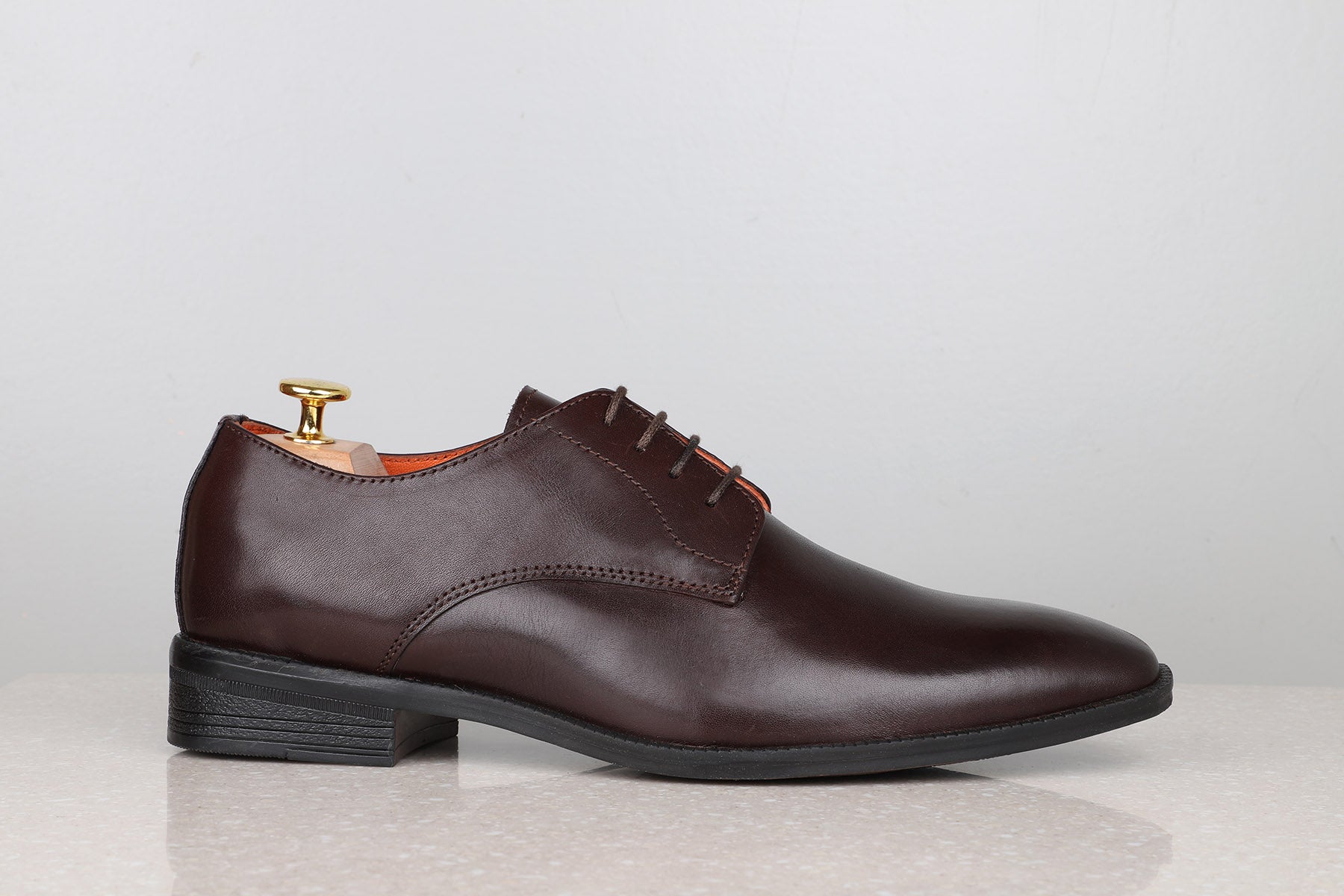 FORMAL LACEUP- BROWN-Men's Formal Shoe-Inc5 Shoes