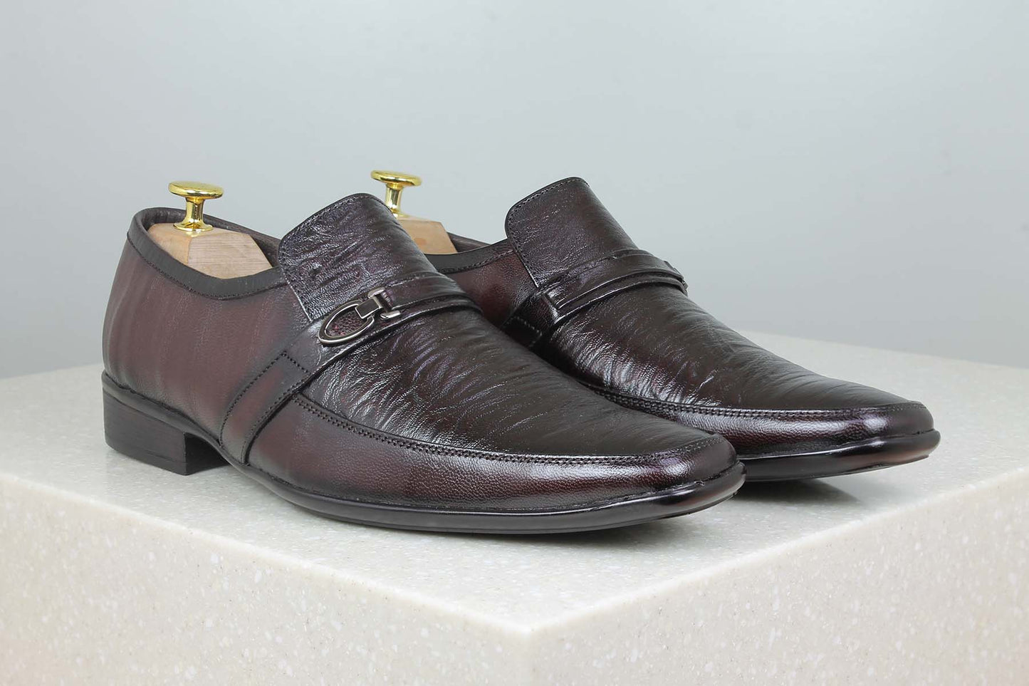 FORMAL SLIPPONS-WINE-Men's Formal Shoe-Inc5 Shoes